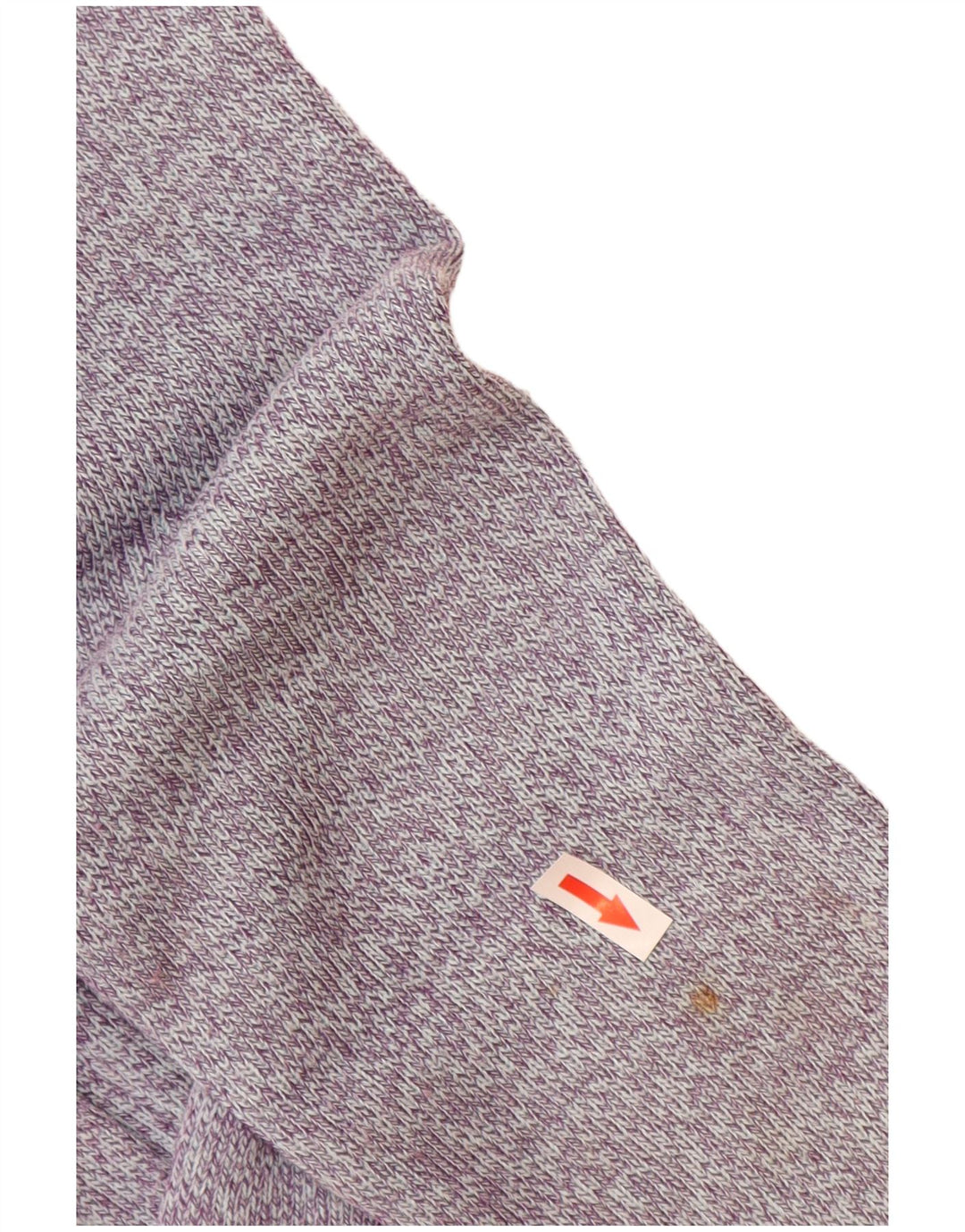 Weird Fish Suéter tipo jersey con cuello y cremallera para mujer UK 44 Poliéster morado grande
