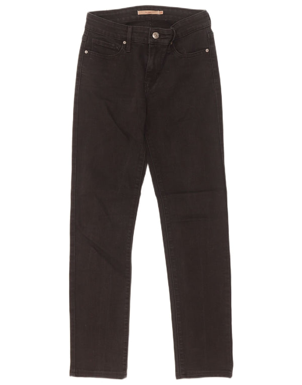 Vaqueros Levi's 712 Slim para mujer W25 L29 Negro