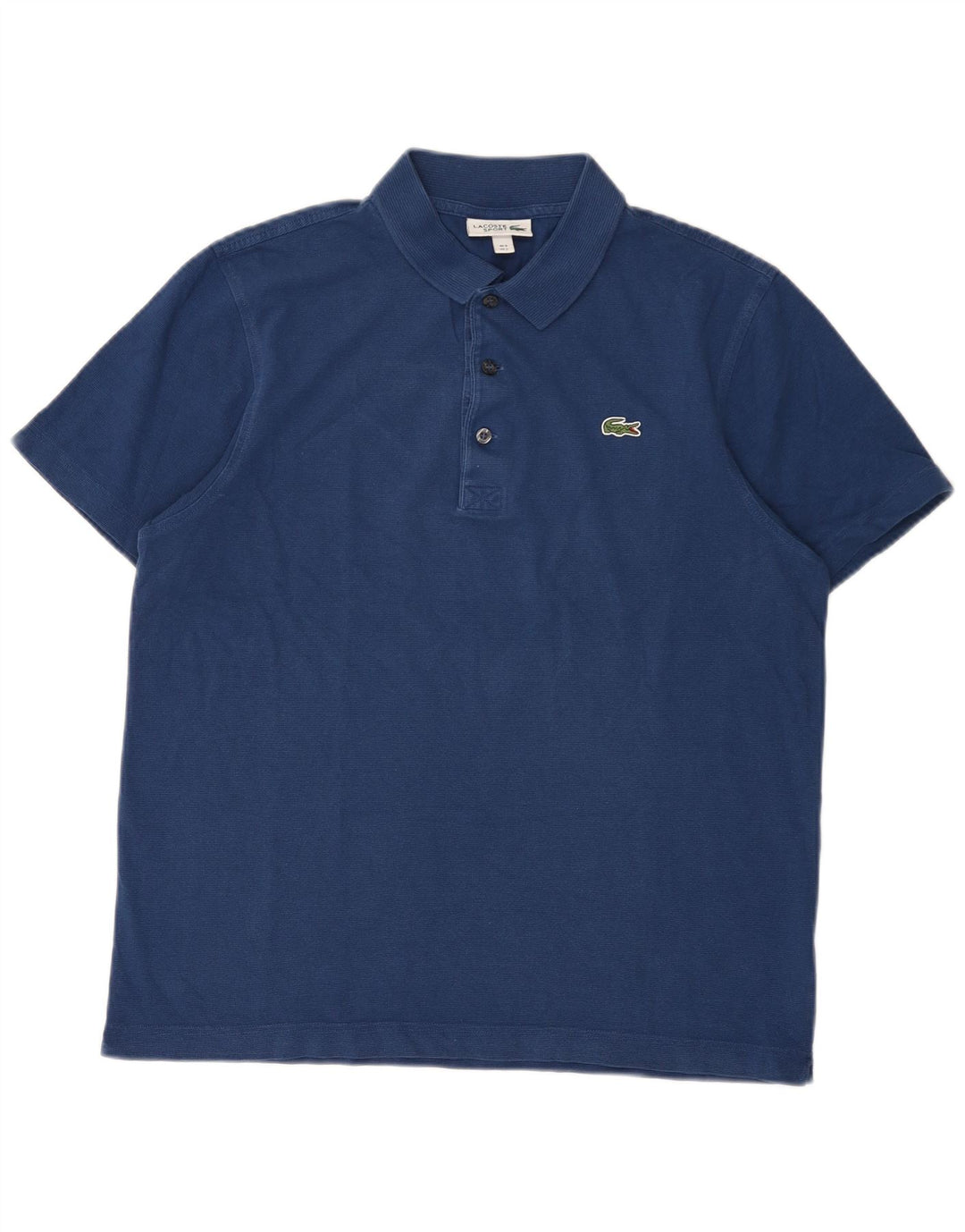 Polo Lacoste para hombre talla 5 grande algodón azul marino