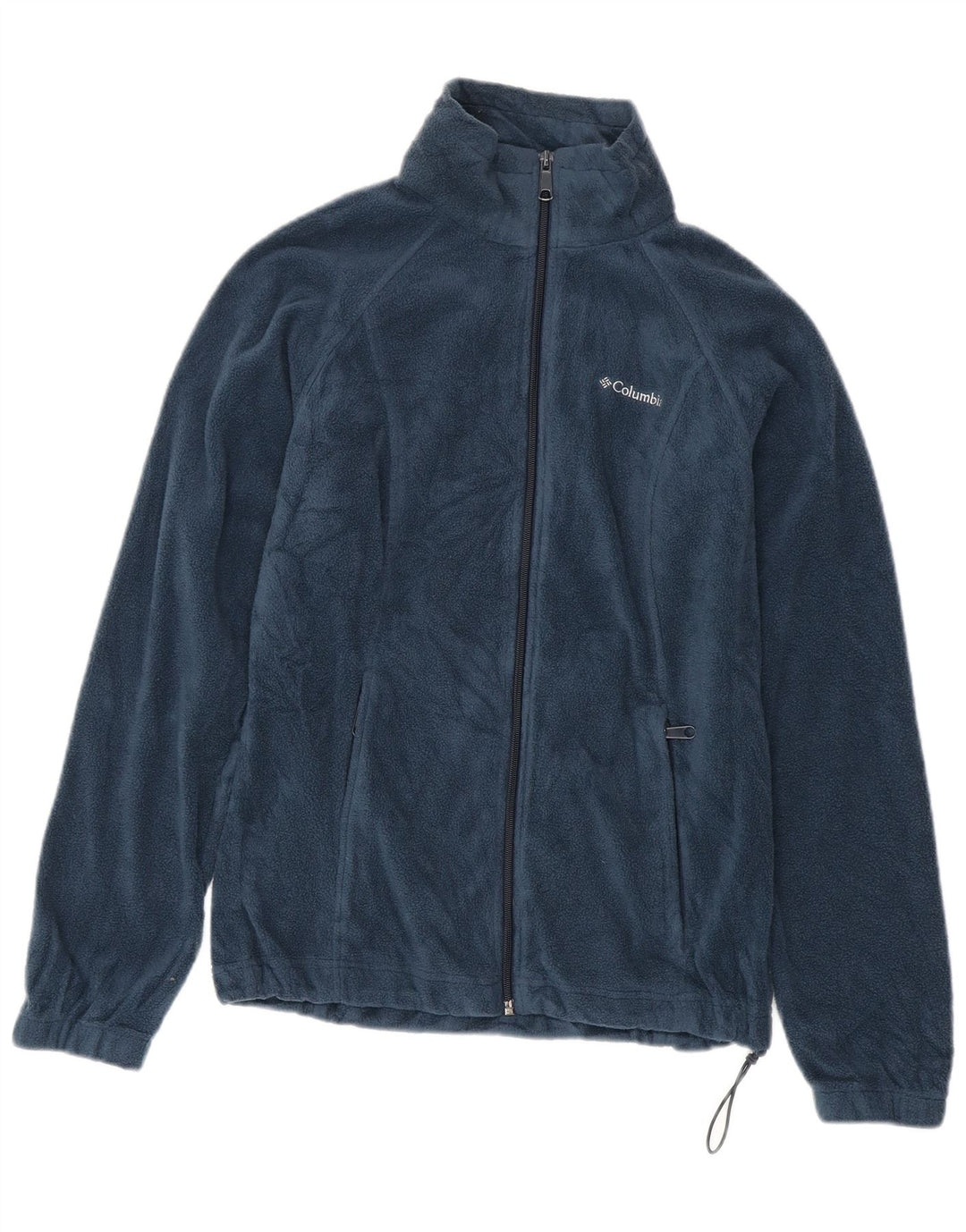 Columbia Chaqueta polar para mujer UK 10 Small Poliéster azul marino