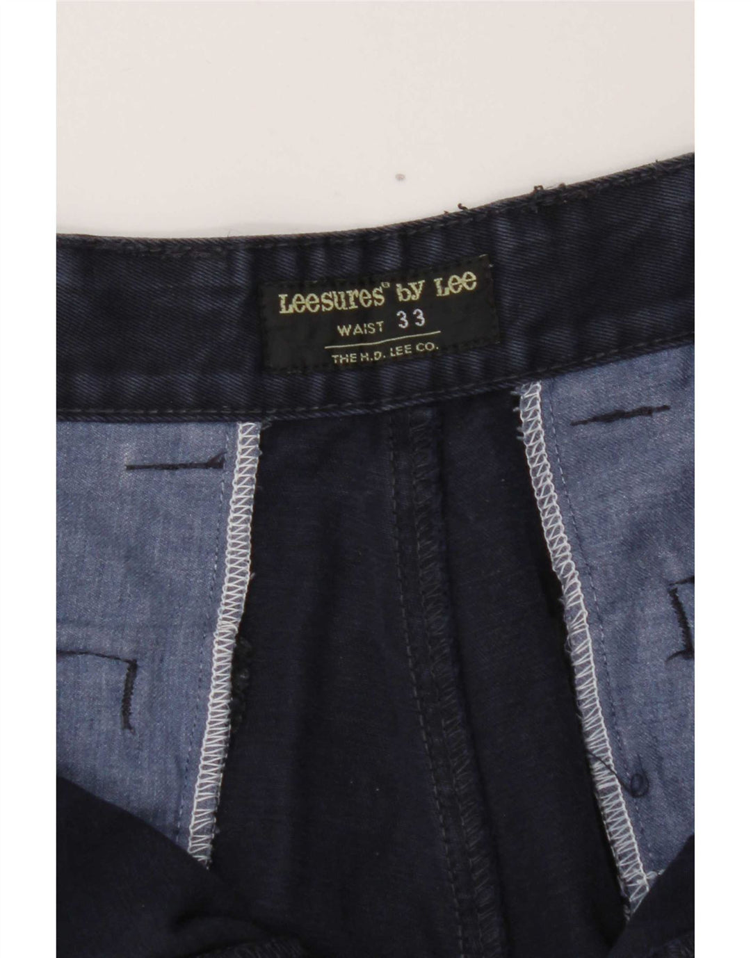 Pantalones cargo rectos Lee para hombre W33 L34 Azul marino