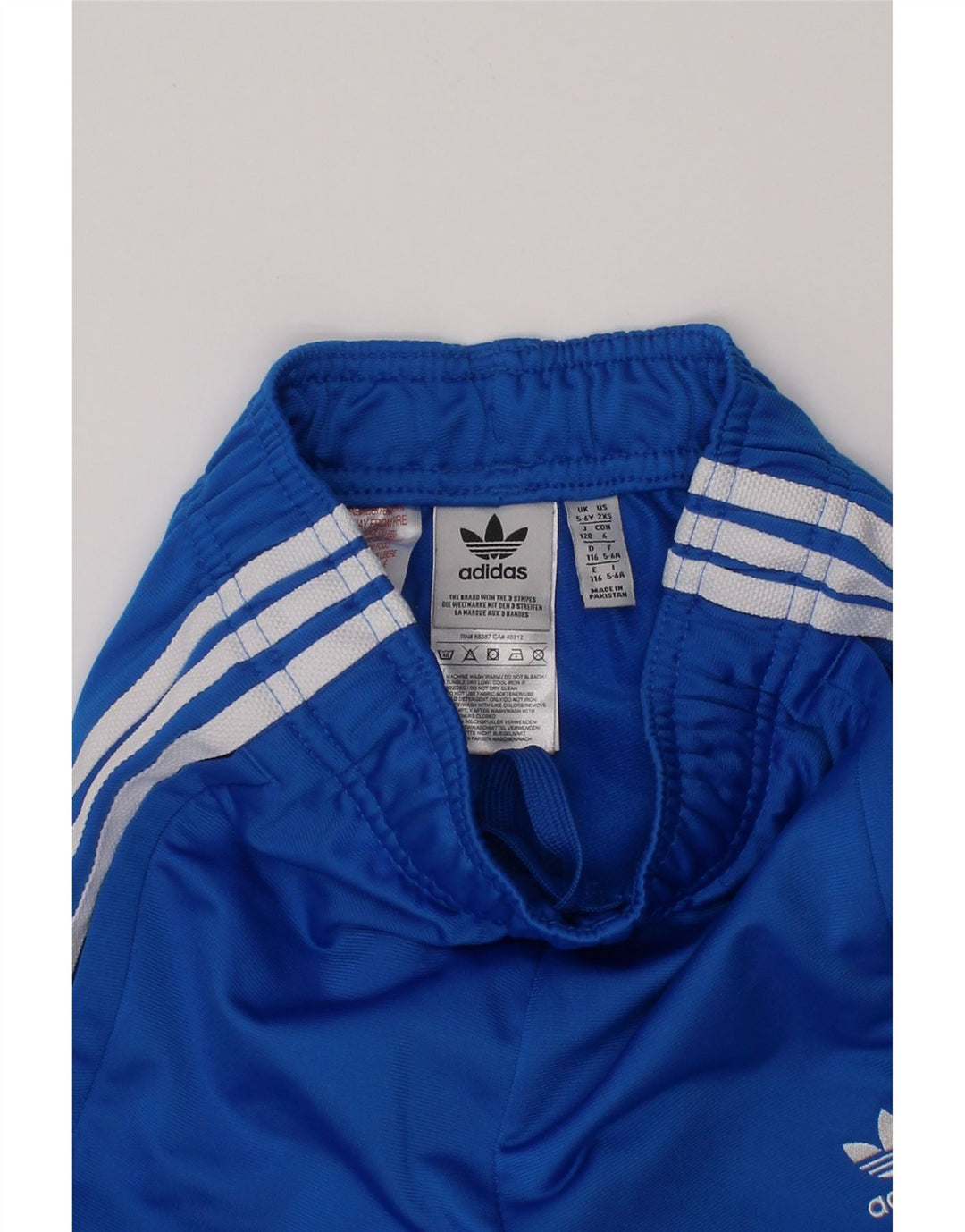 Adidas Pantalones de chándal para niño Joggers 5-6 años Azul Poliéster