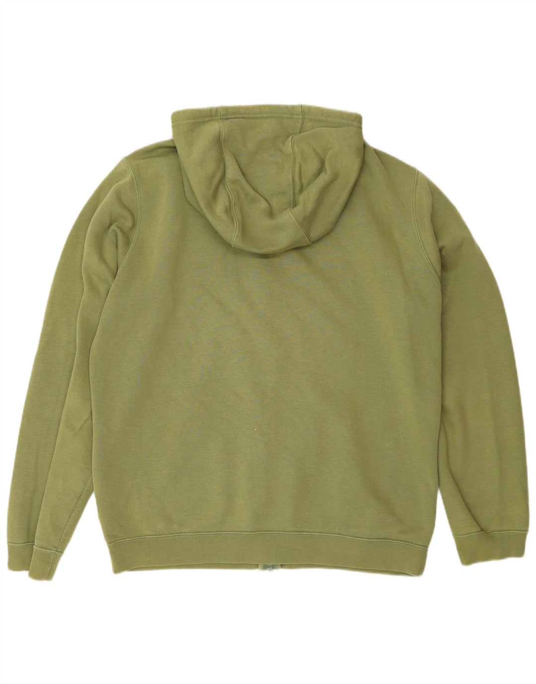 Nike - Sudadera con capucha y cremallera para hombre, algodón caqui mediano