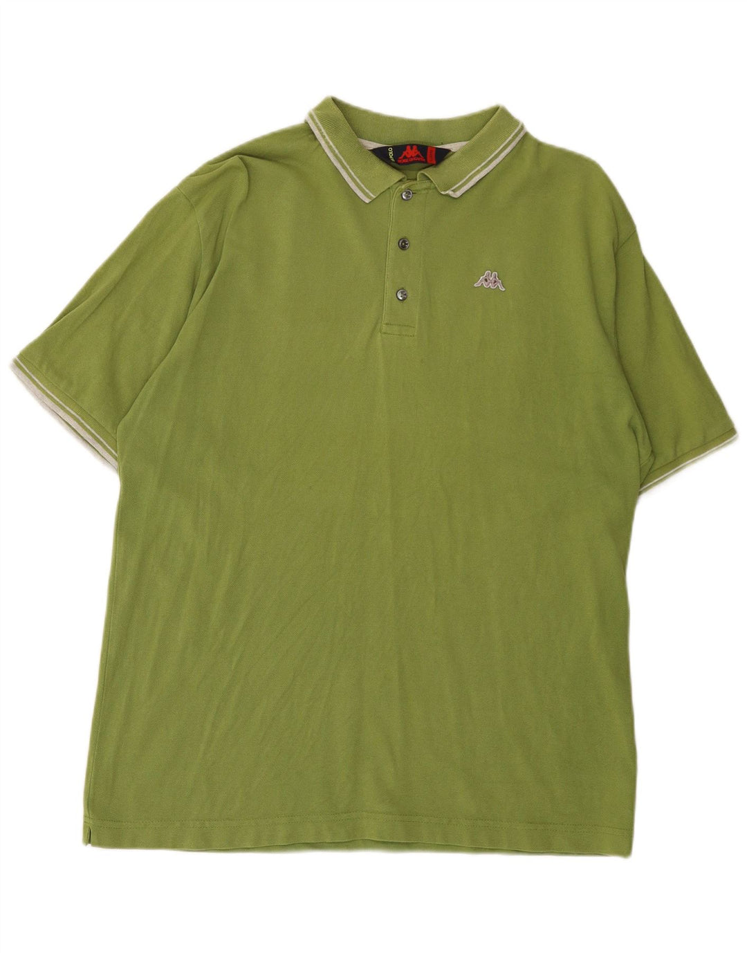 KAPPA Polo Hombre XL Algodón Verde
