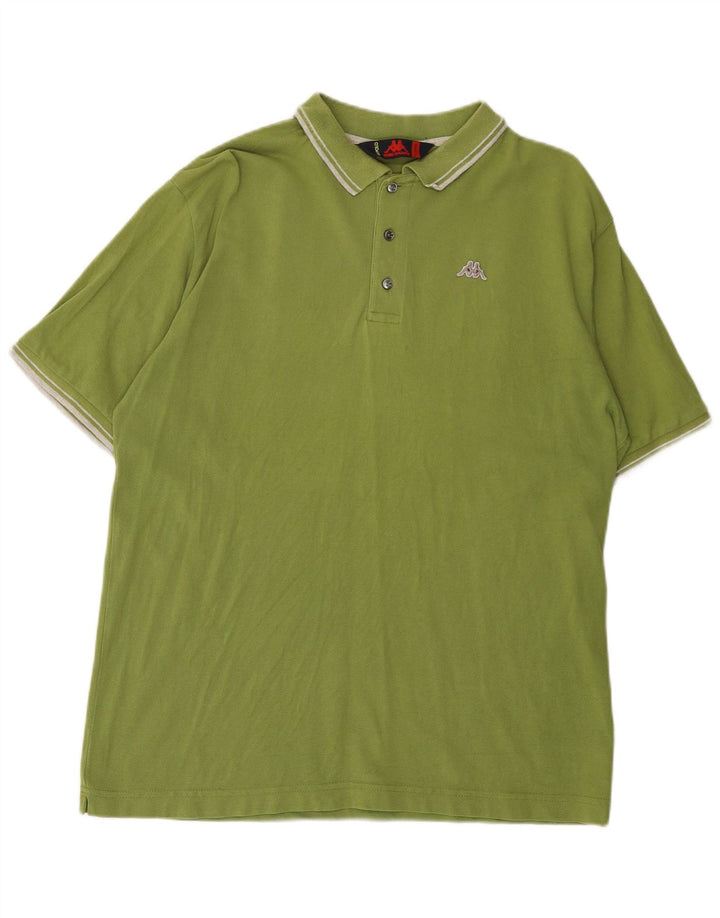 KAPPA Polo Hombre XL Algodón Verde
