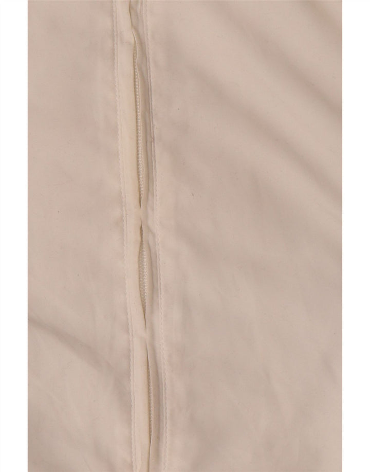 Ellesse Mens Chándal Top Chaqueta UK 40 Medio Blanco Colorblock Poliéster