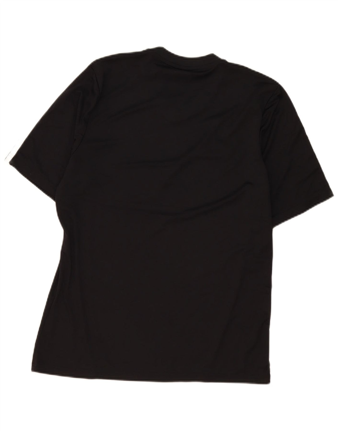 Adidas Mens Climalite Camiseta Top Grande Negro Poliéster