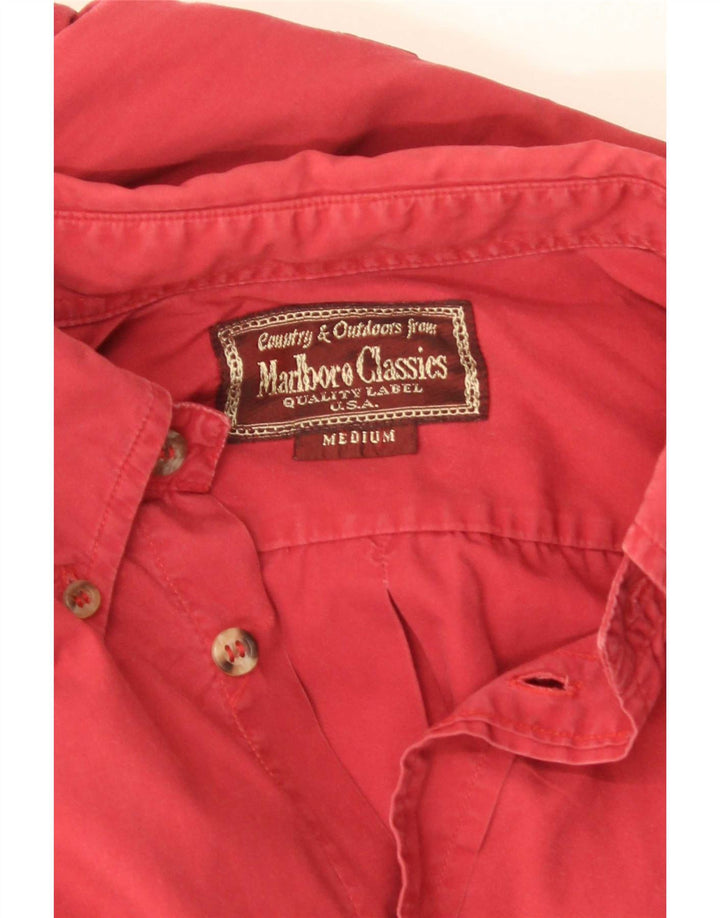 Camisa Marlboro Classics Hombre Mediana Roja