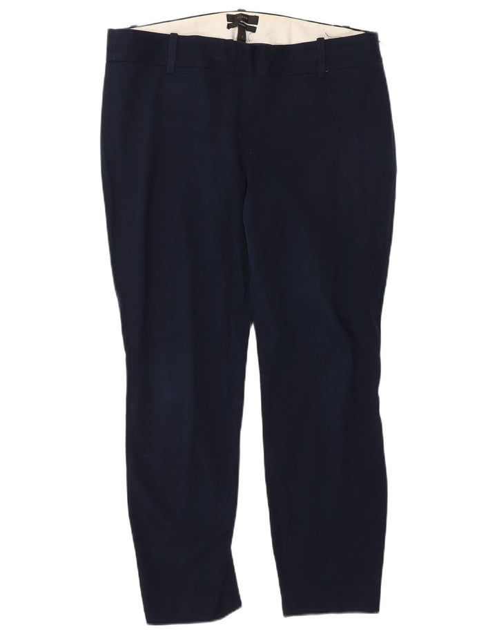 J. CREW Pantalones cortos Minnie Slim para mujer US 8 Medium W30 L26 Azul marino