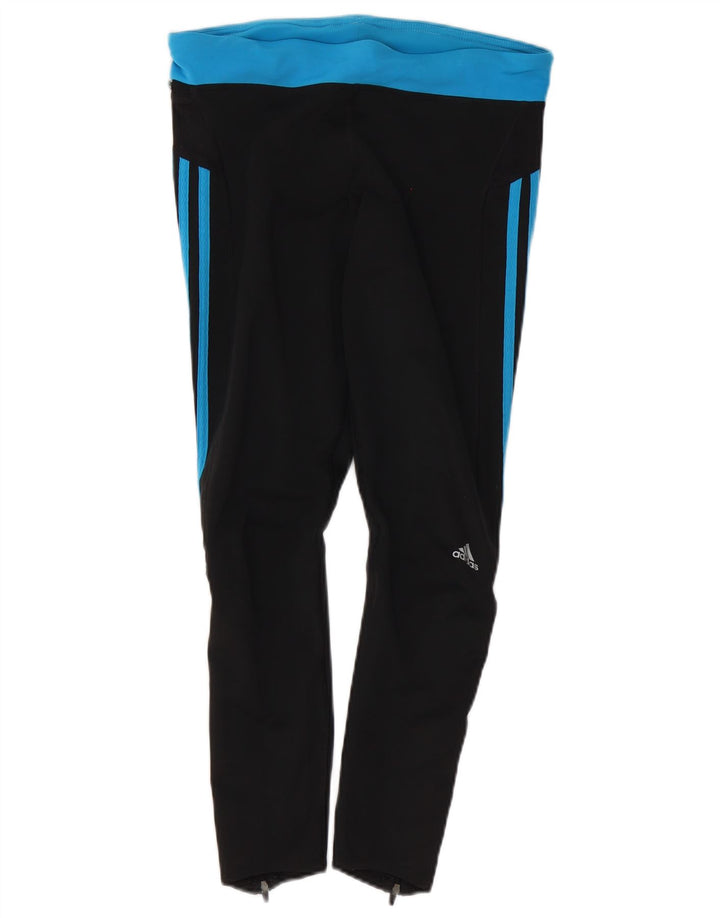 Leggings ADIDAS Climalite para mujer Reino Unido 12 Mediano Negro Colorblock