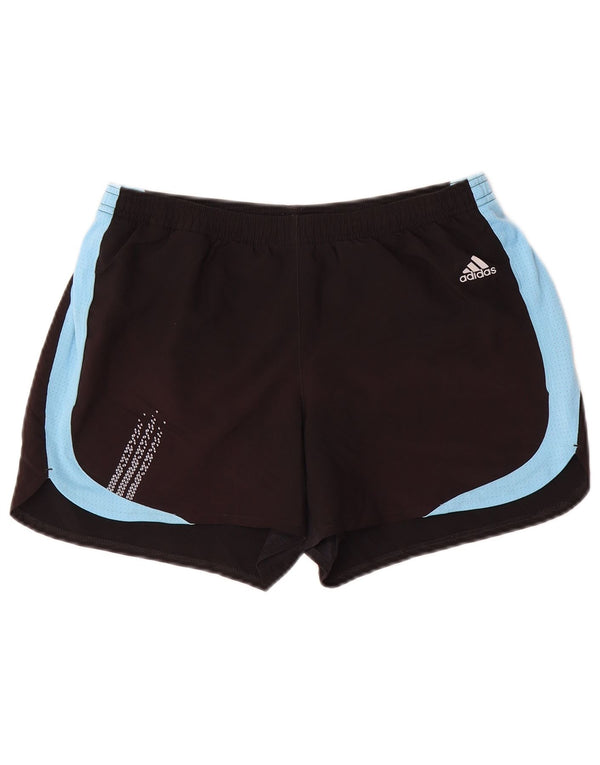 Adidas Mens Climacool Sport Shorts Medio Negro Colorblock Poliéster