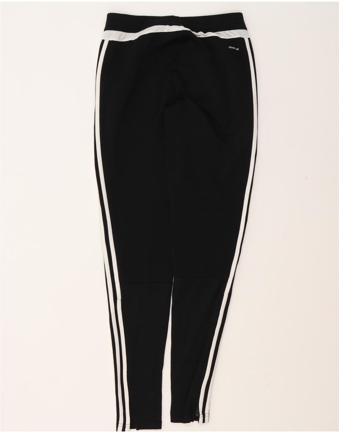 ADIDAS Mujer Climacool Leggings UK 4/6 XS Negro Poliéster