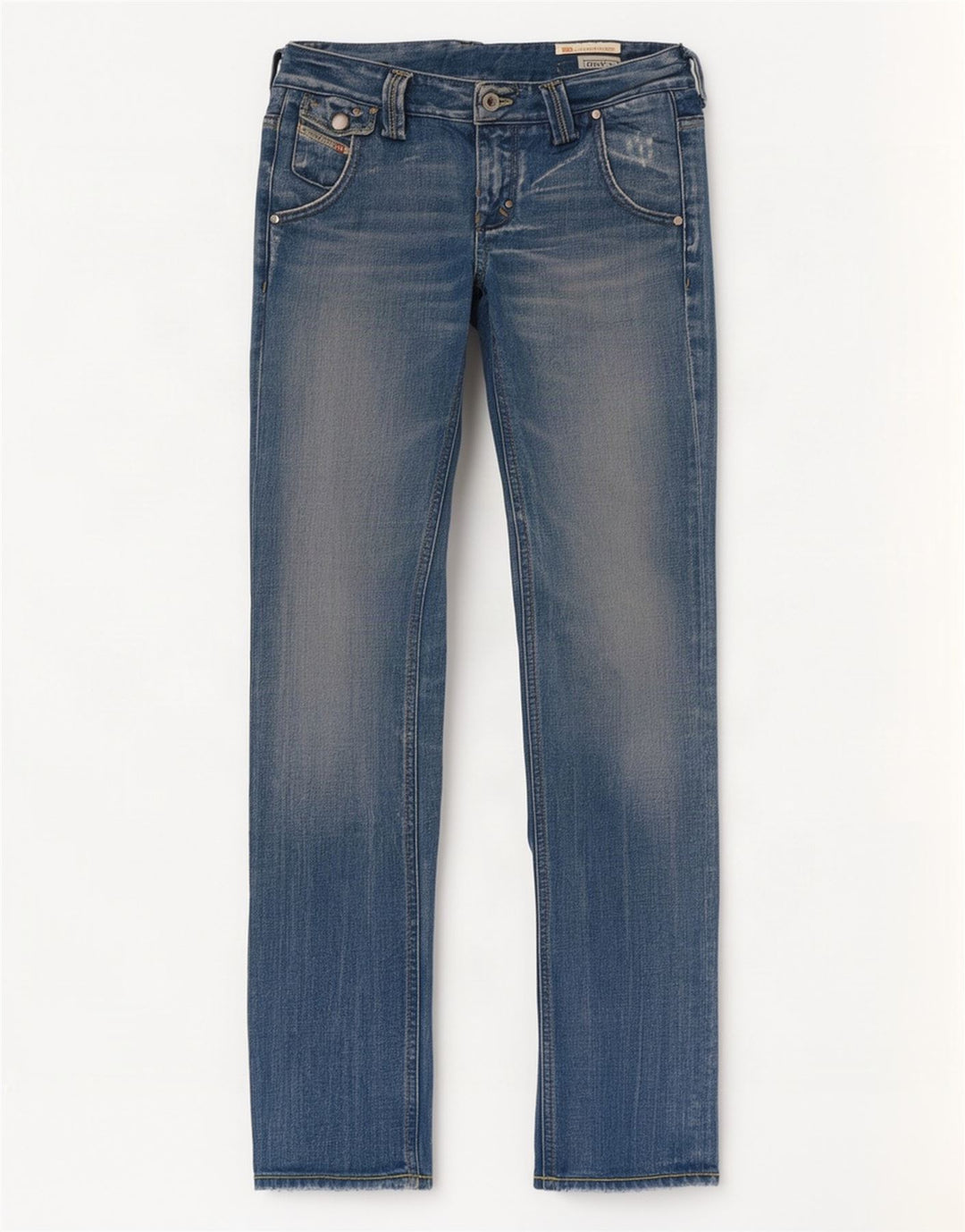 Diesel Mujer Chela Slim Jeans W25 L32 Algodón Azul