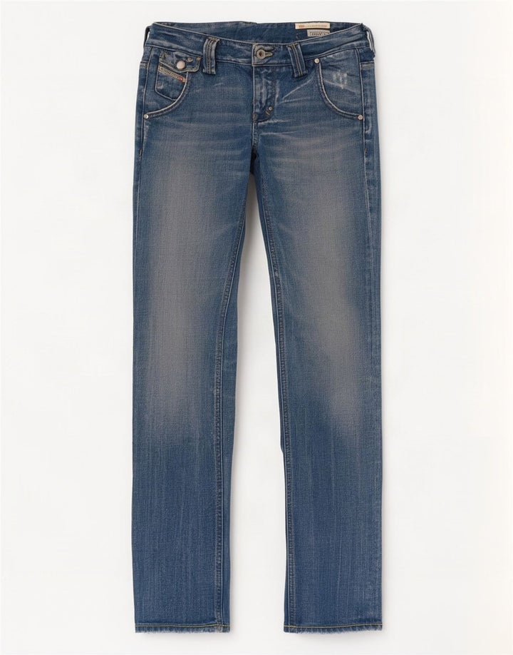 Diesel Mujer Chela Slim Jeans W25 L32 Algodón Azul