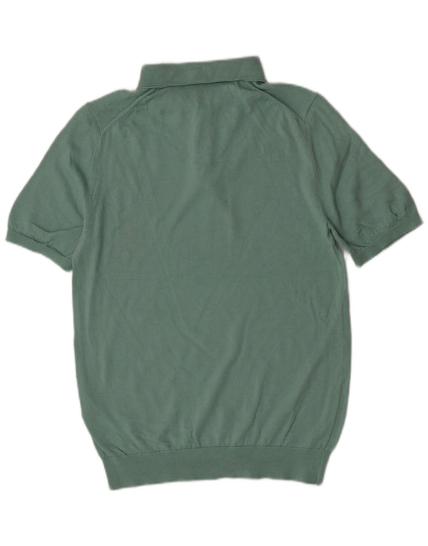 Polo Reiss De Lana Verde Medio Hombre