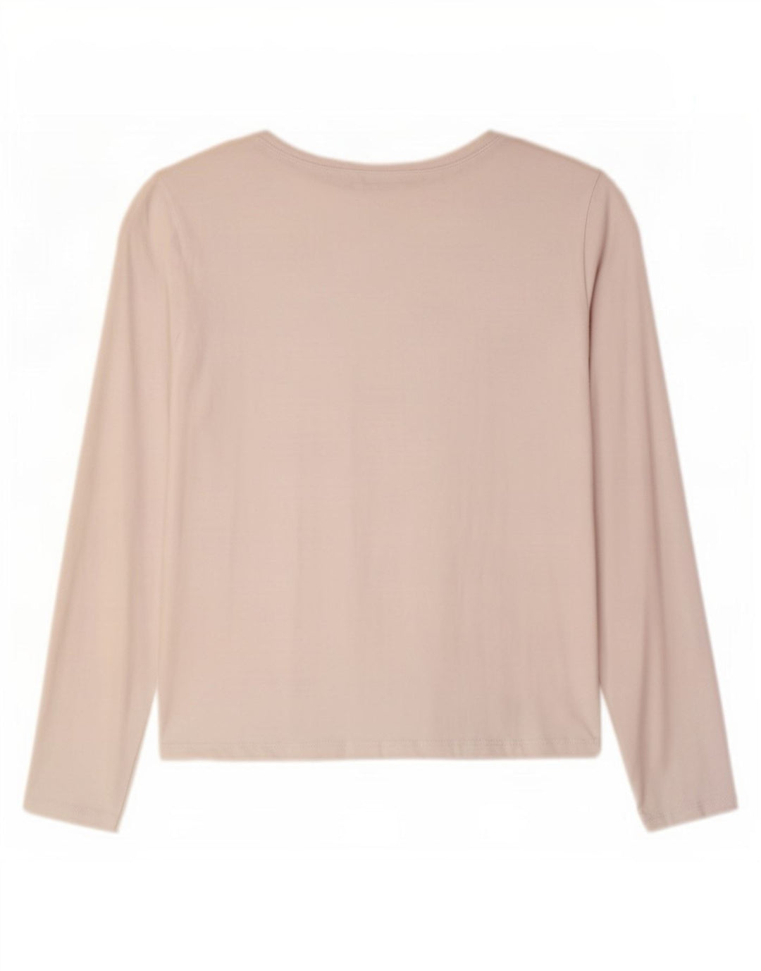 Zara Mujer Top Manga Larga ES 40 XL Blanco