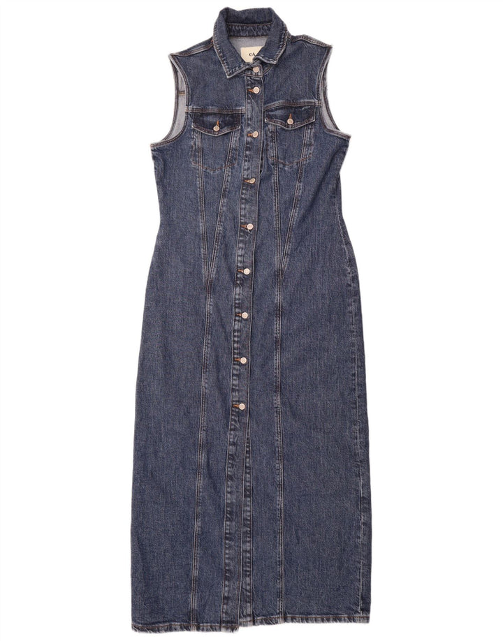 C & A Vestido vaquero sin mangas para mujer EU 40 Algodón azul medio