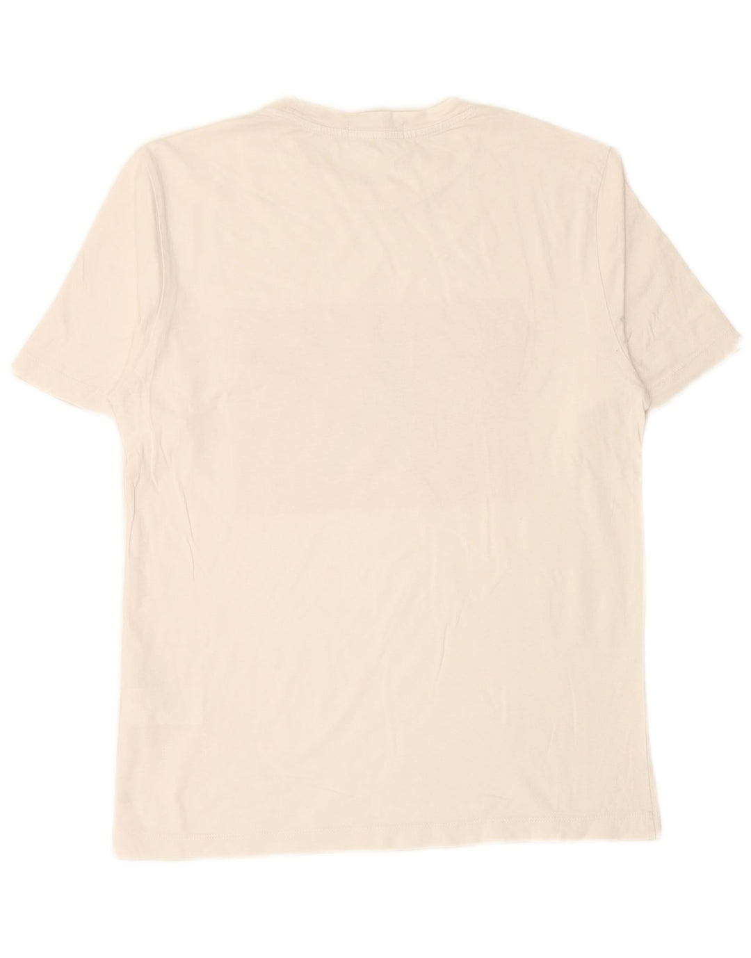 CALVIN KLEIN JEANS Camiseta estampada de ajuste regular para hombre Top mediano blanco