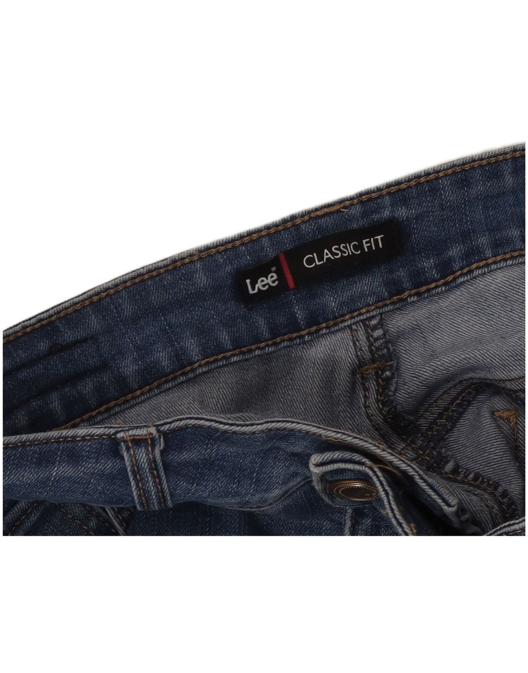 Vaqueros Rectos De Corte Clásico Para Mujer Lee W32 L29 Azul