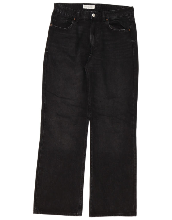 Zara Mens Bootcut Jeans EU 42 Grande W32 L33 Negro