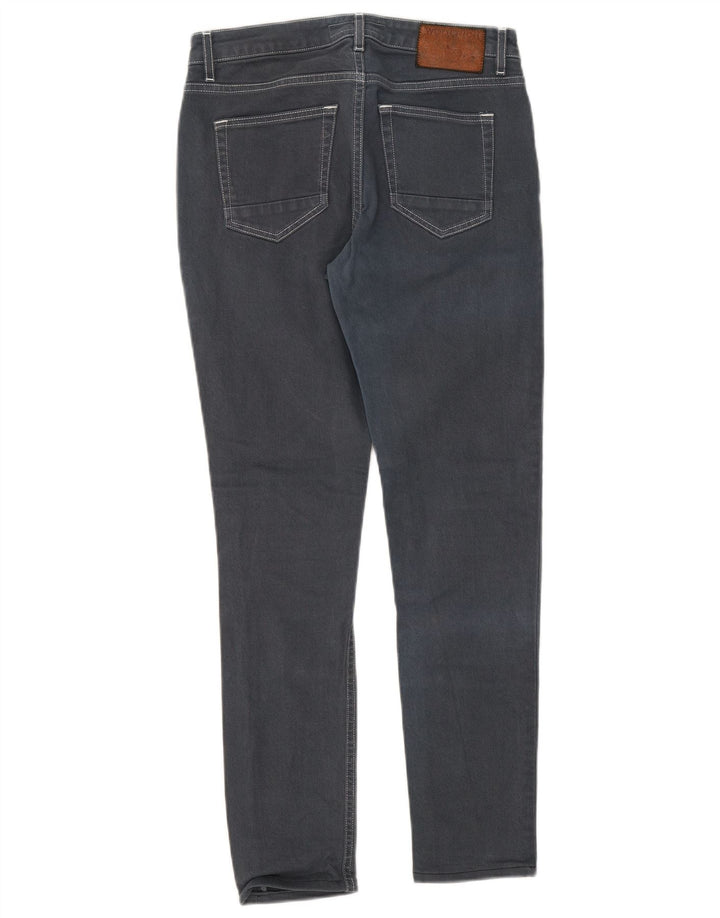 Vaqueros pitillo para mujer Woolrich W27 L27 Gris