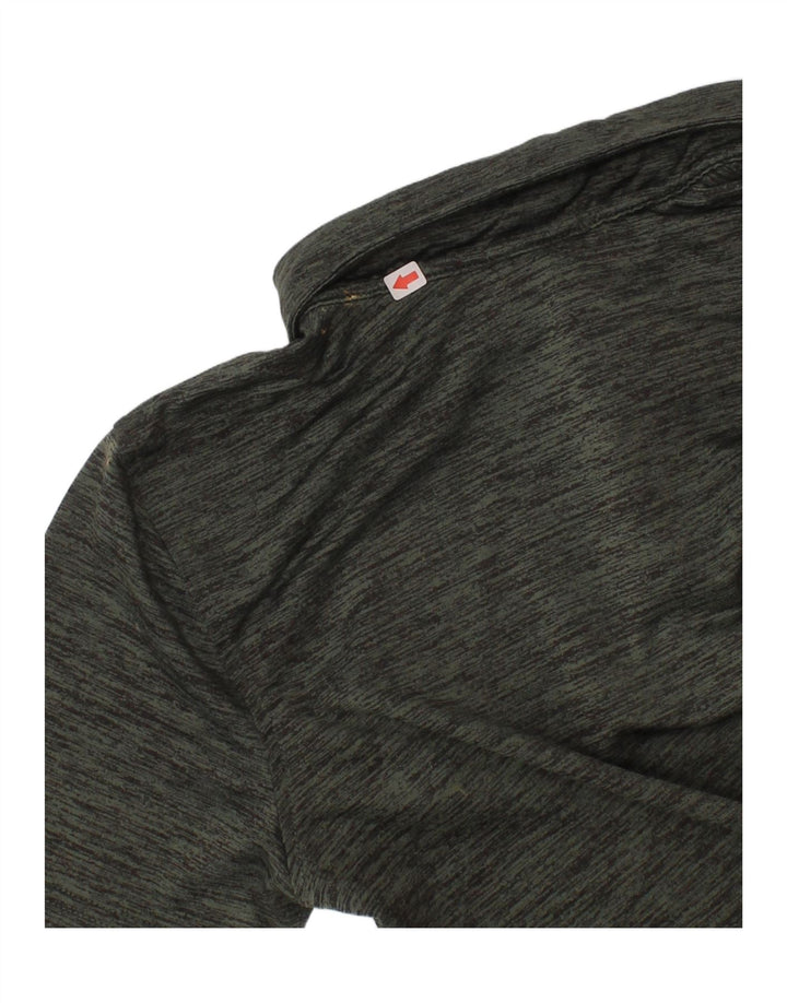 Puma Polo para niño 7-8 años Small Verde Moteado Poliéster