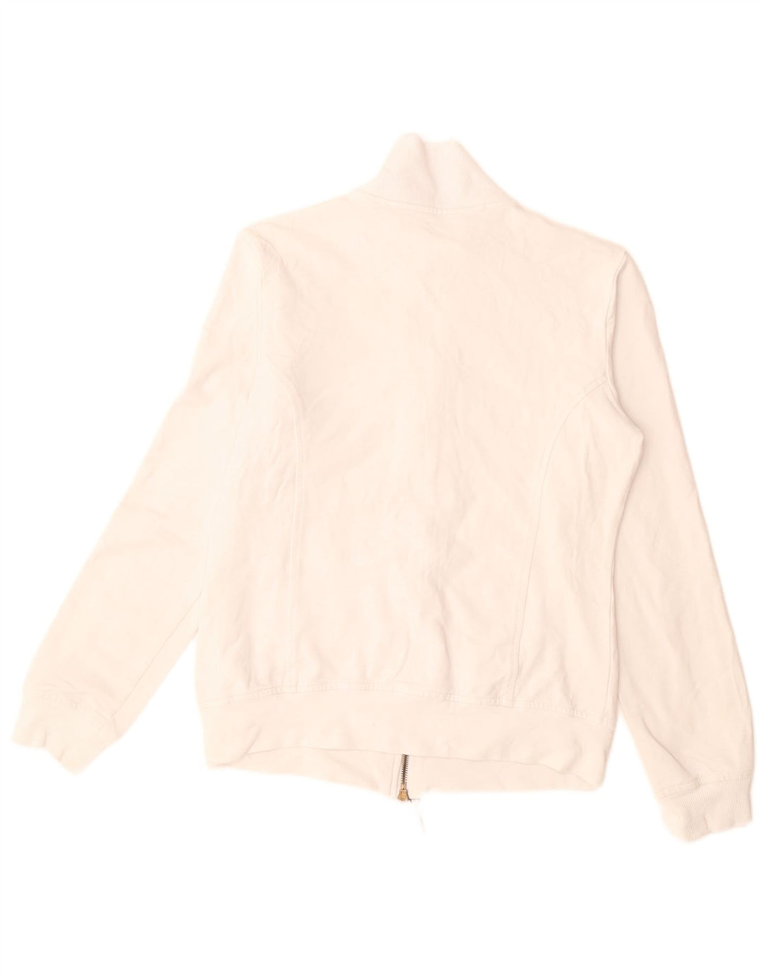 MURPHY & NYE Chaqueta superior de chándal con gráfico para mujer UK 10 Small White