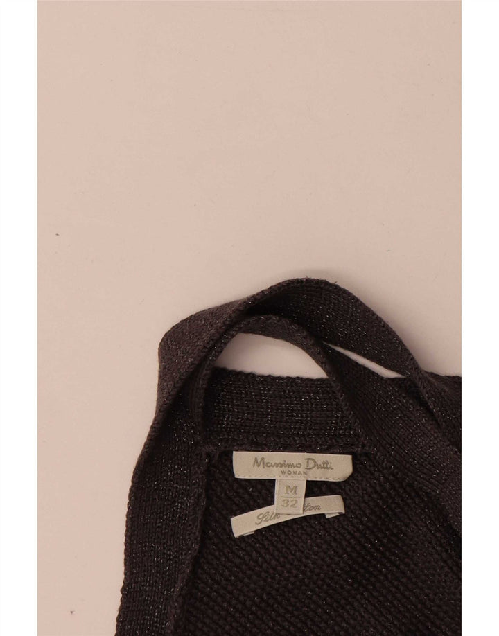 Massimo Dutti - Camiseta sin mangas para mujer, talla 40, talla M, color negro