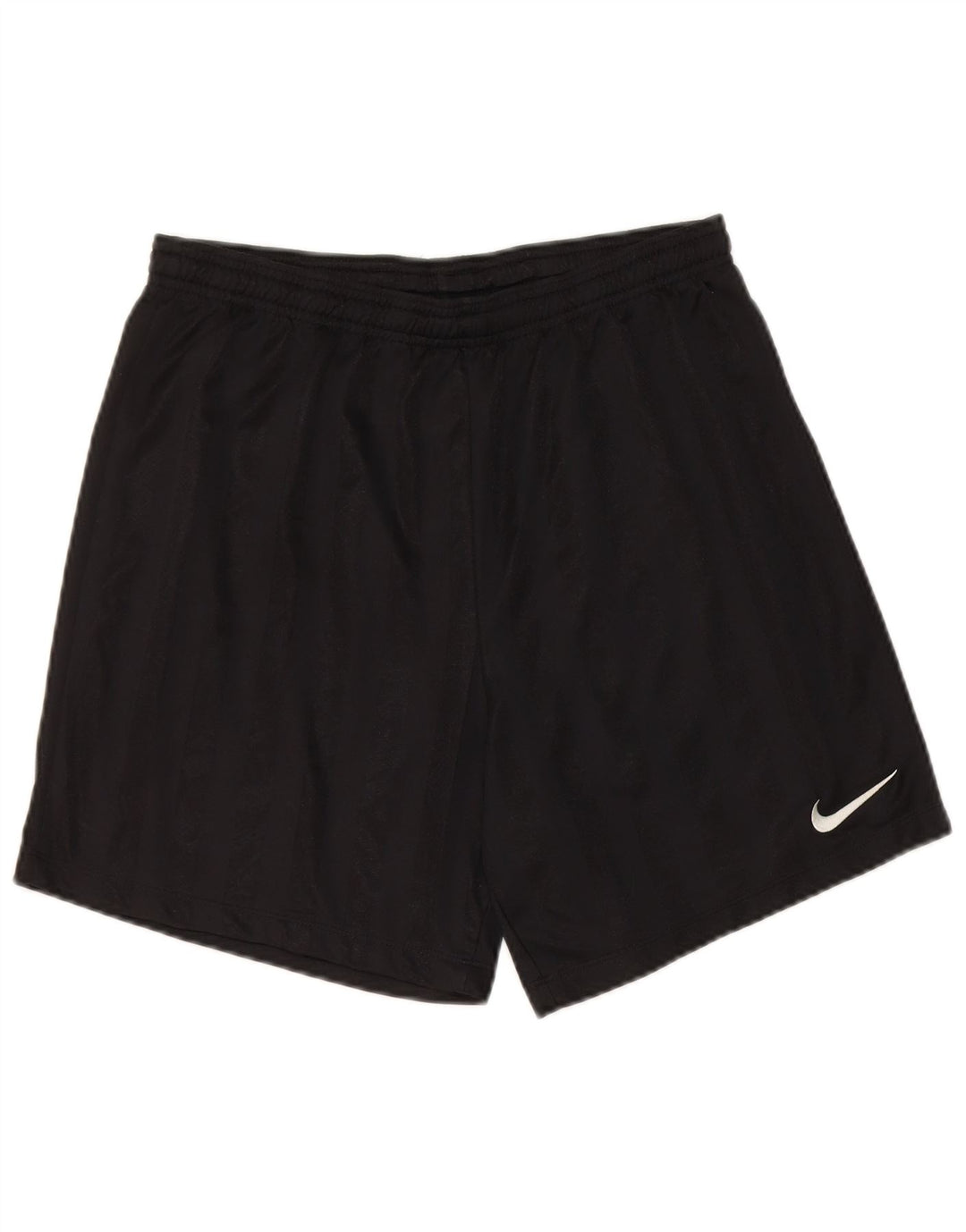 Pantalón corto deportivo Nike para hombre Poliéster a rayas negras medianas