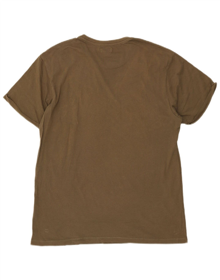 Avirex Camiseta Hombre Top XL Algodón Verde