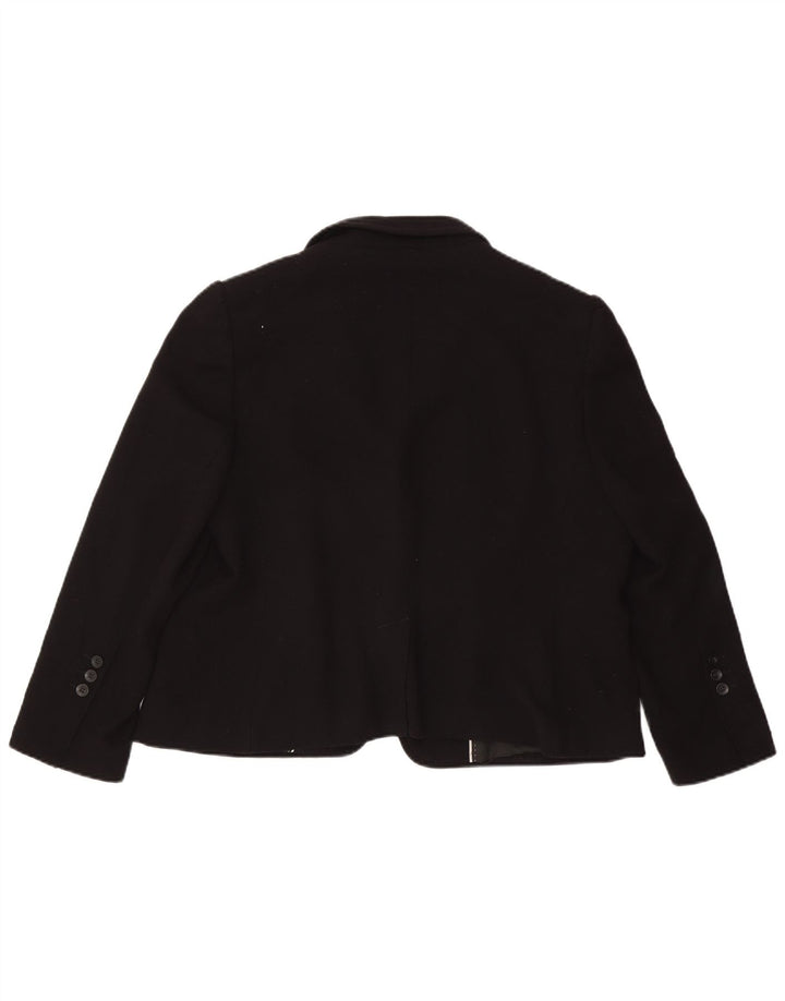 Marks & Spencer Chaqueta tipo blazer con 1 botón para mujer UK 22 3XL Negro