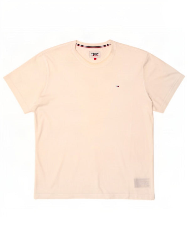 Tommy Hilfiger Camiseta Hombre Top XL Blanco Algodón