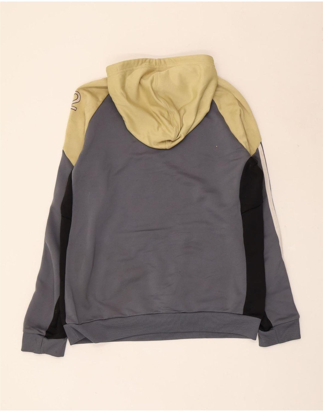 ADIDAS Arsenal Colorado Sudadera con capucha para mujer Reino Unido 16/18 Grande Gris