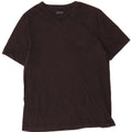 Hugo Boss Hombre Camiseta Top Grande Algodón Negro