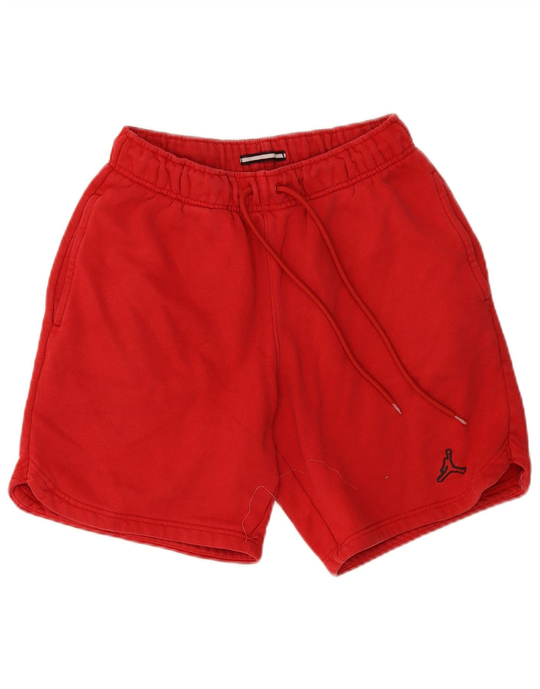 Nike - Pantalones cortos deportivos para hombre, talla pequeña, algodón rojo