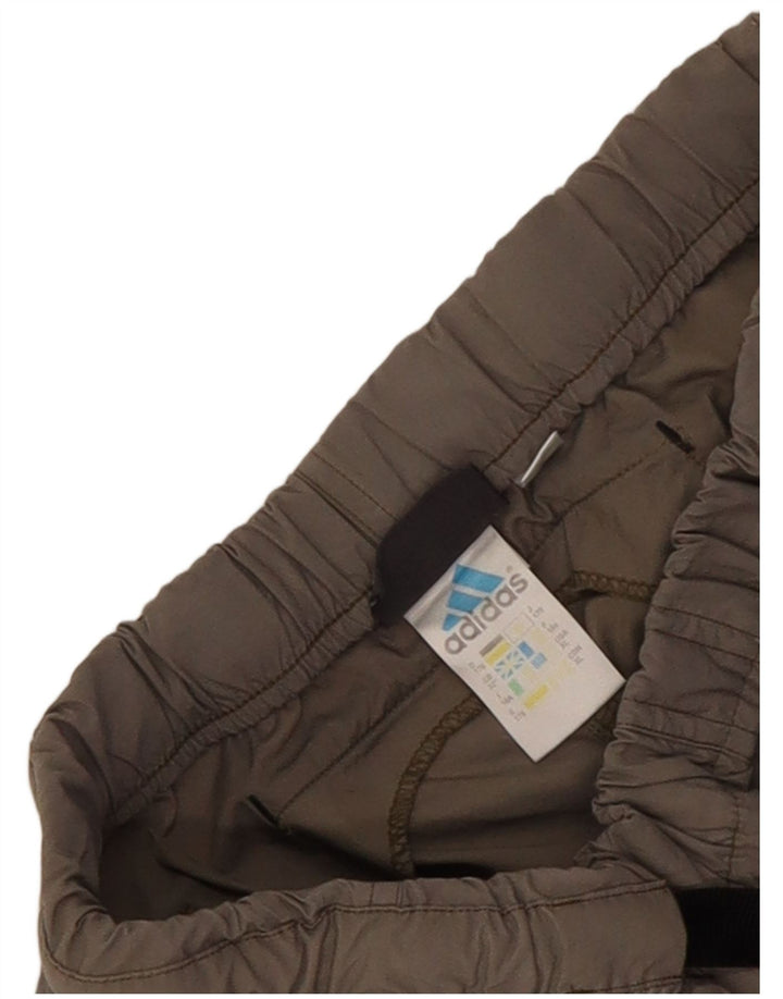 Adidas Pantalón impermeable para niño 13-14 años Gris Colorblock Poliamida