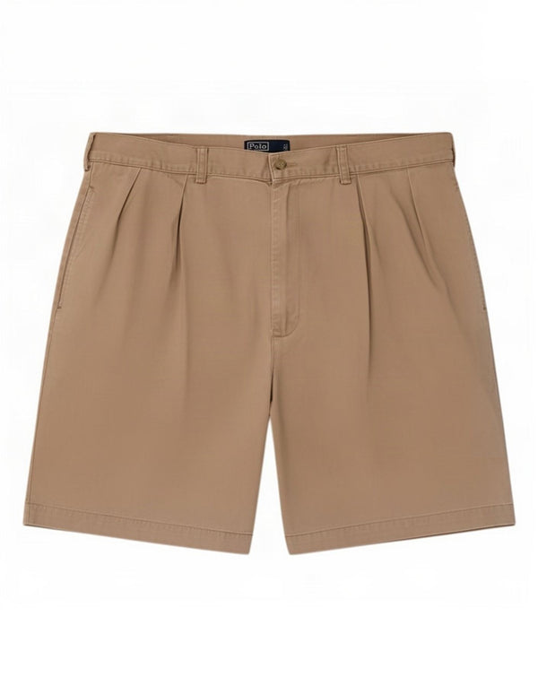 Polo Ralph Lauren Tyler Pegged Chino Shorts para hombre XL W38 Algodón beige