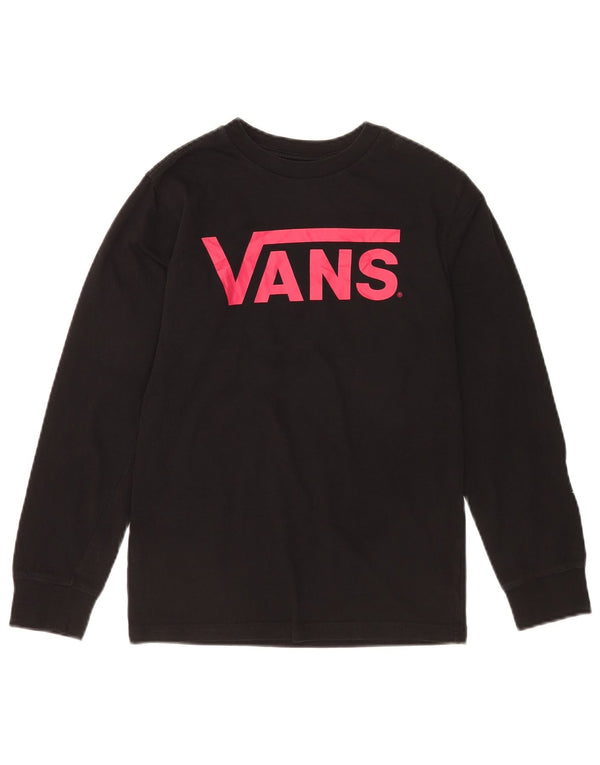 Vans - Sudadera gráfica para mujer, talla 6, XS, color negro
