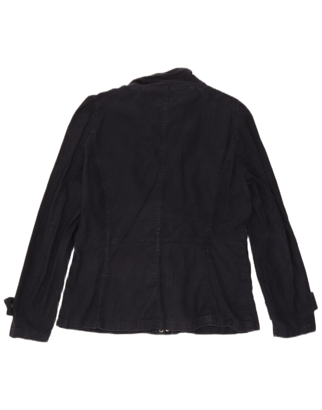 Converse Mujer Utility Jacket UK 16 Grande Azul Marino Algodón