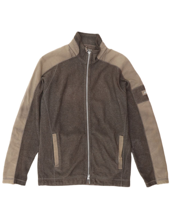 Musto Chaqueta polar gráfica para hombre UK 36 Small Gris Colorblock Poliéster