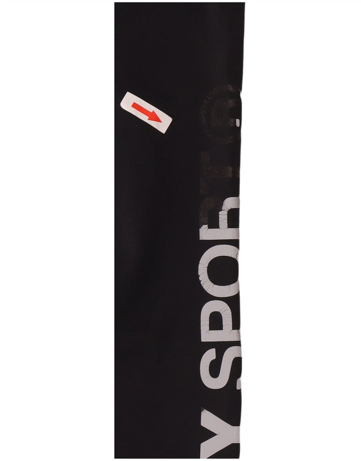 Superdry Leggings Gráficos Para Mujer ES 44 Mediano Poliéster Negro