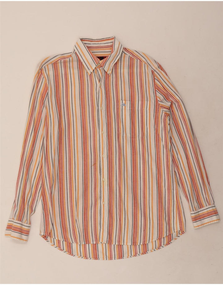 Camisa Kappa Hombre Large Algodón A Rayas Multicolor