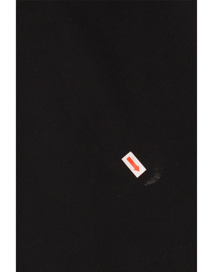 HELLY HANSEN Womens Zip Hoodie Sweater UK 10 Small Black Polyester Vintage Helly Hansen and Second-Hand Helly Hansen from Messina Hembry 