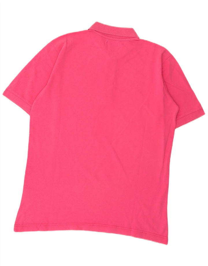 KAPPA Polo Hombre Algodón Rosa Medio