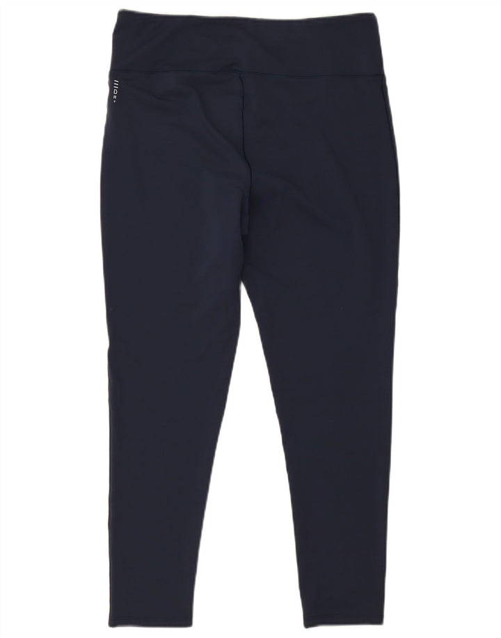 Esprit Leggings cortos gráficos para mujer UK 44 Grande Poliéster azul marino