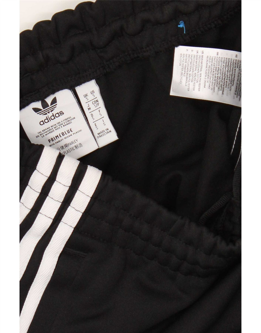 Adidas Hombre Pantalones De Chándal Joggers Small Negro Poliéster
