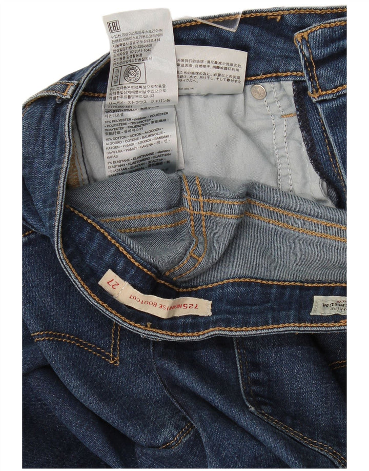 Levi's Vaqueros Bootcut De Talle Alto 725 Para Mujer W27 L29 Lyocell Azul