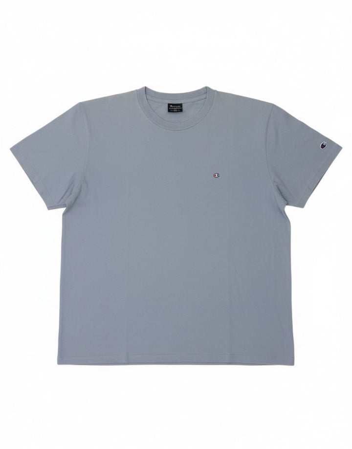 Champion Camiseta Hombre Top 2XL Algodón Azul