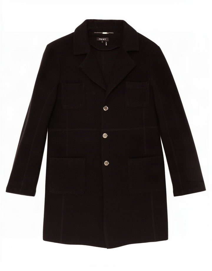 Dkny Abrigo para mujer US 14 XL Negro
