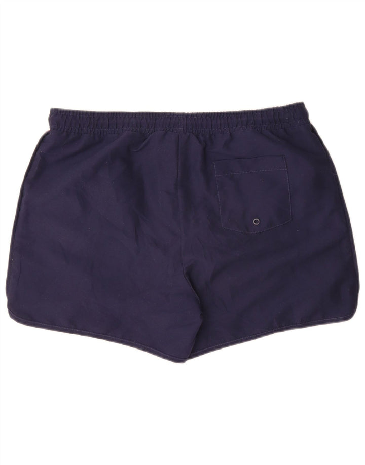 Fila - Bañador para hombre, talla grande, color azul marino, poliéster